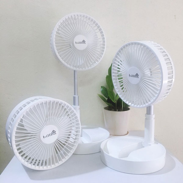 Ưu nhược điểm của quạt tích điện gấp gọn