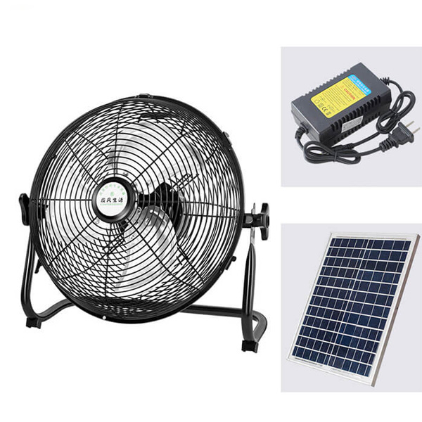 Cách sử dụng quạt năng lượng mặt trời