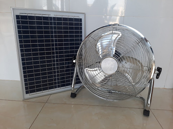 Cấu tạo và nguyên lý hoạt động của quạt năng lượng mặt trời