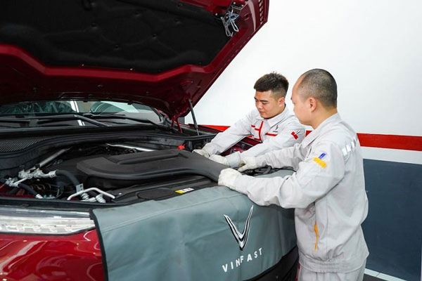 Ắc quy xe ô tô Vinfast tại Hải Phòng
